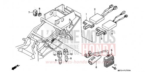 UNITE DE C.D.I./RECTIFIEUSE VFR750RJ de 1988